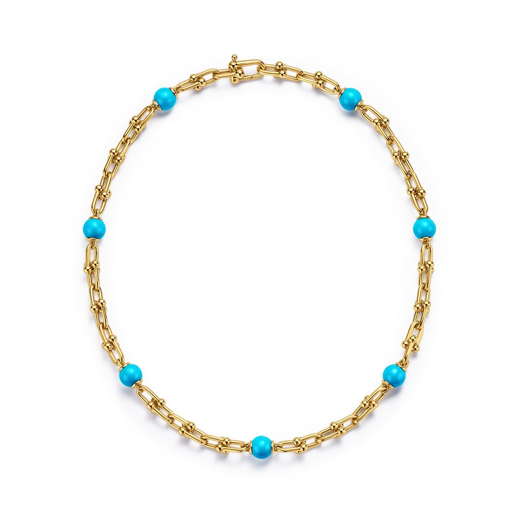 Tiffany & Co. glisse de la turquoise dans les maillons de HardWear 27 76261806 NL ALT