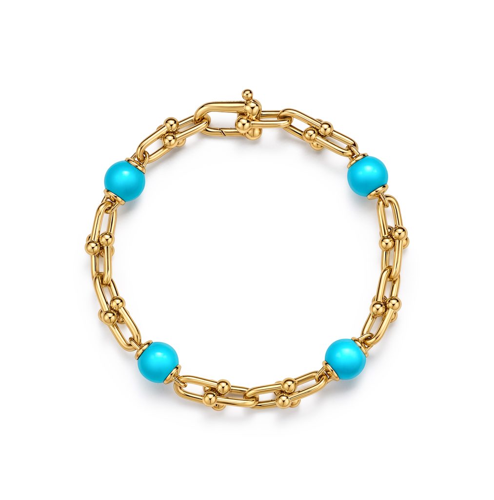 Tiffany & Co. glisse de la turquoise dans les maillons de HardWear 29 76261903 BLT MAIN