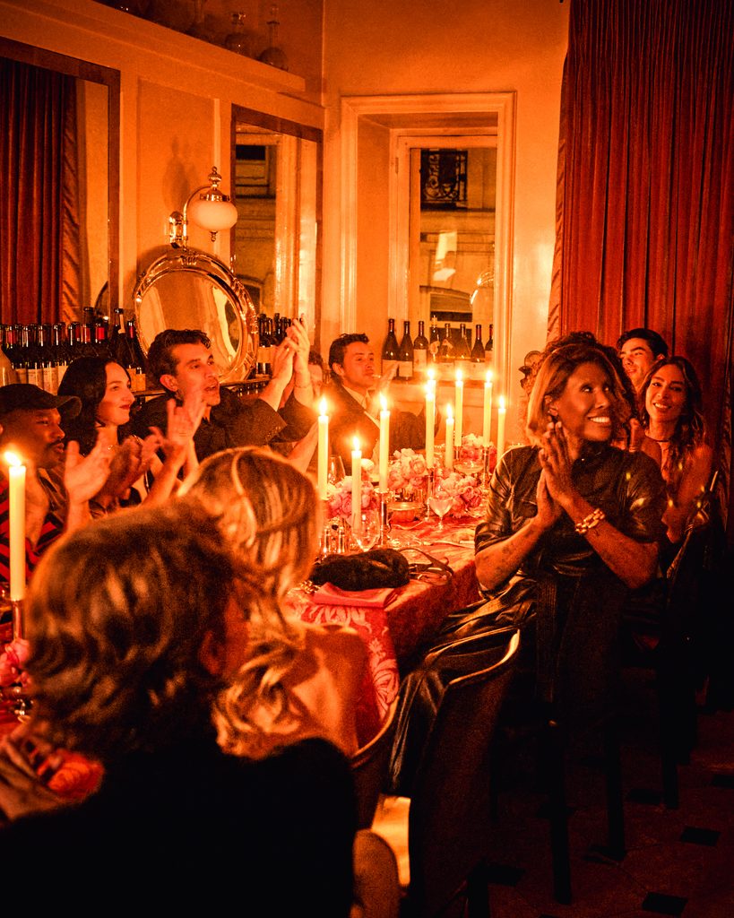 Donna Karan New York dîne à Paris avec Mert Alas, son Creative Collaborator 73 L1093324