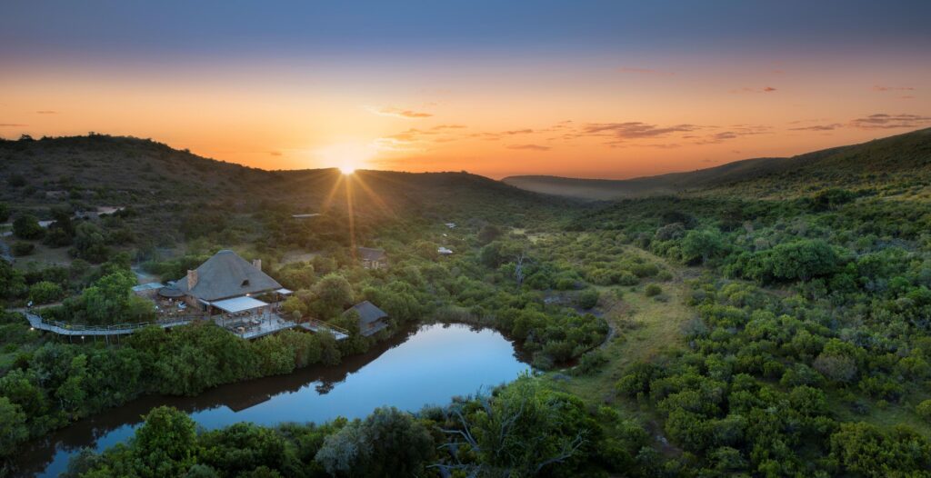 Le Cap, puis Shamwari : l'itinéraire City & Safari de Kerzner 49 Lodge Bayethe Aerial