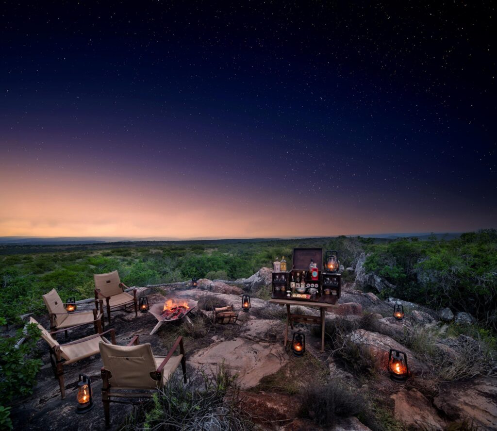 Le Cap, puis Shamwari : l'itinéraire City & Safari de Kerzner 56 Lodge Explorers Camp Sundowners