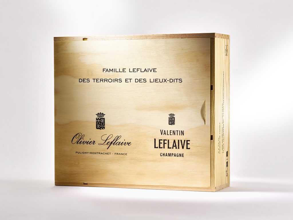 Coffret Leflaive : le chardonnay de Puligny-Montrachet à Oger 25 MAISONS LEFLAIVE coffret 1