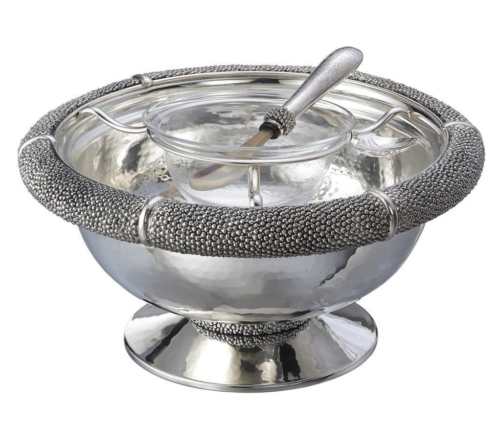Buccellati dévoile son Caviar Bar sous les voûtes de miroirs du Palazzo Gavazzi 27 Portacaviale CAVIAR
