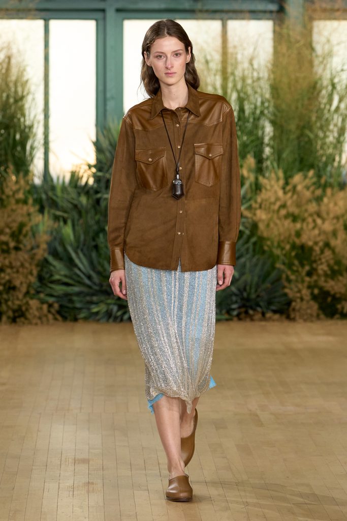 Proenza Schouler printemps-été 2027 : Rachel Scott dessine une garde-robe mobile 41 TWP S27 Look 016 2x3